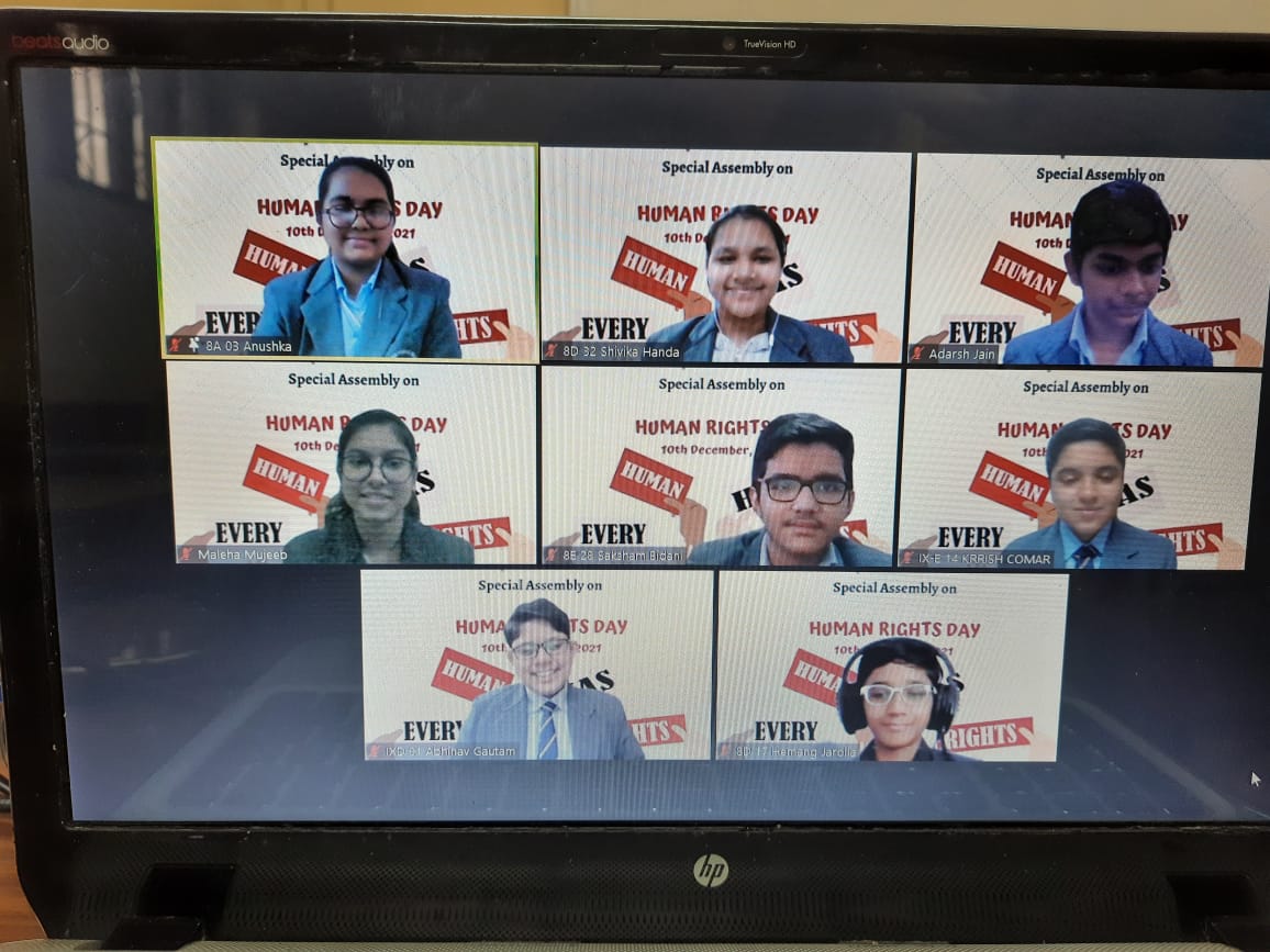 Human Rights Day 2021 - Salwan Public School