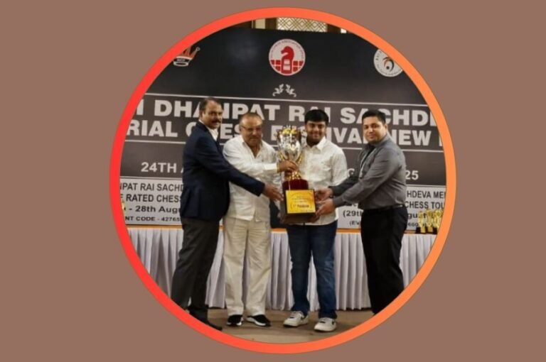 International Chess Achievement – 29th August 2025